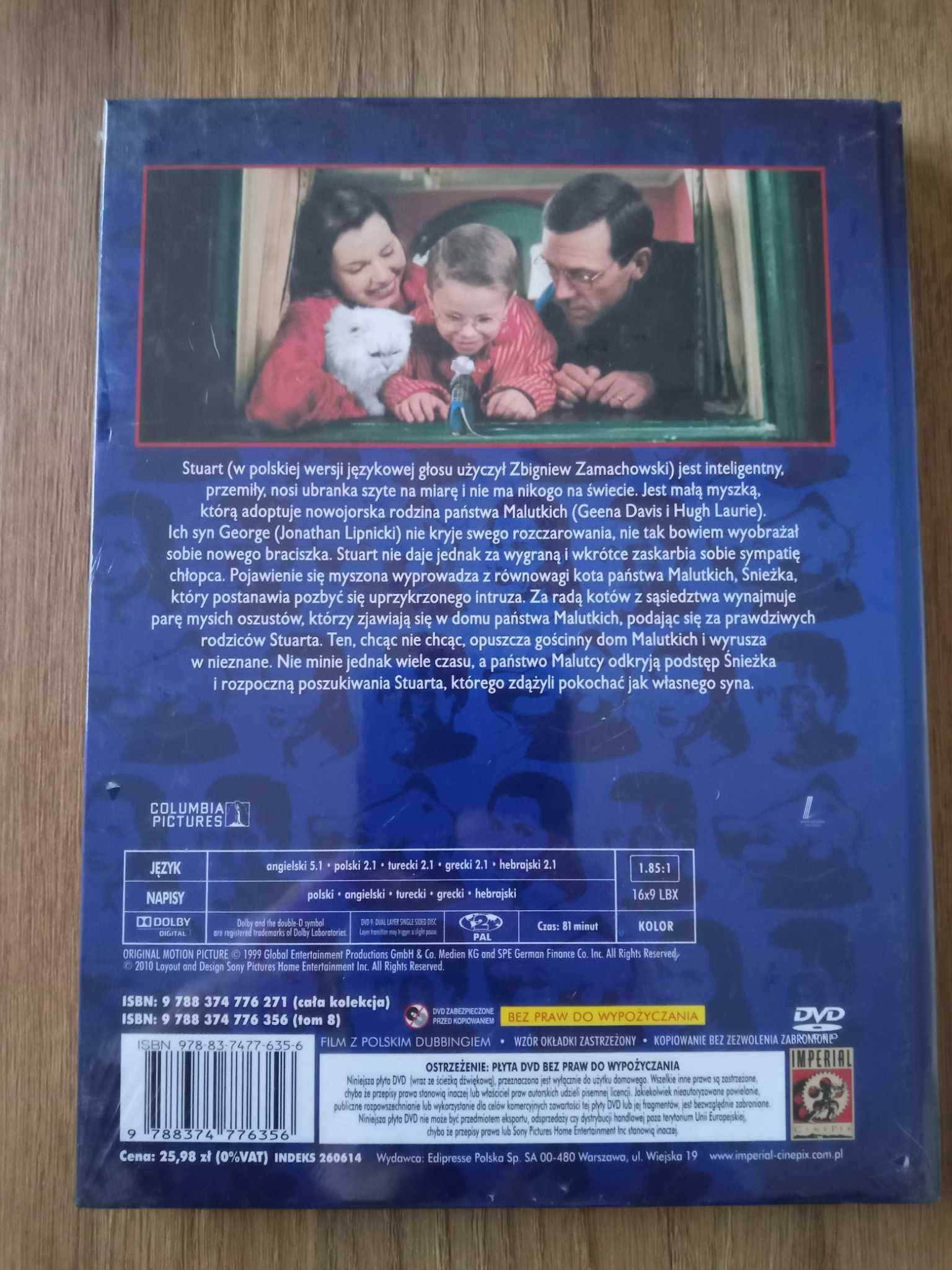 Stuart Malutki - DVD z książką [folia]