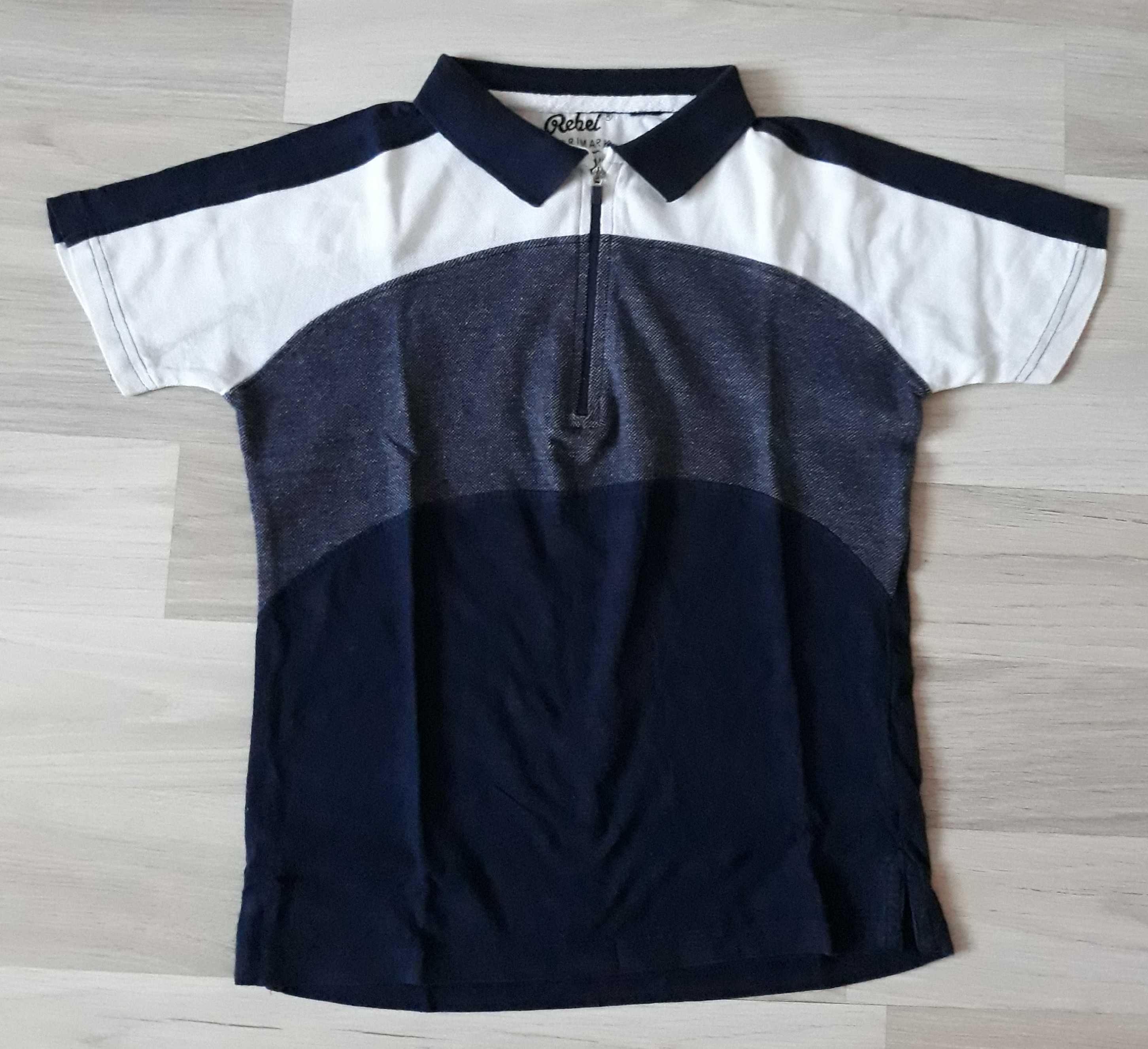 Rebel Koszulka bluzka polo kr.rękaw 134-140cm