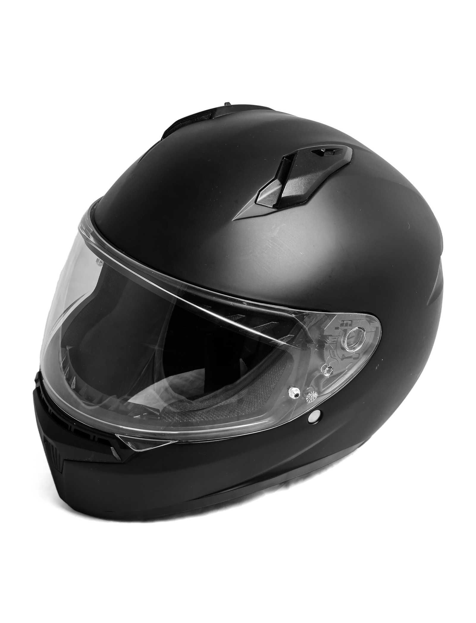 Kask motocyklowy integralny HJC C10 Semi Flat XL - Czarny matowy