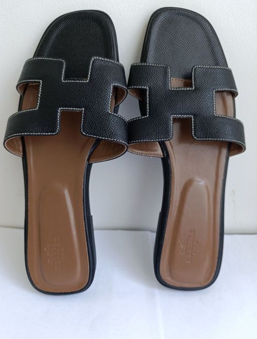 Klapki damskie Hermes