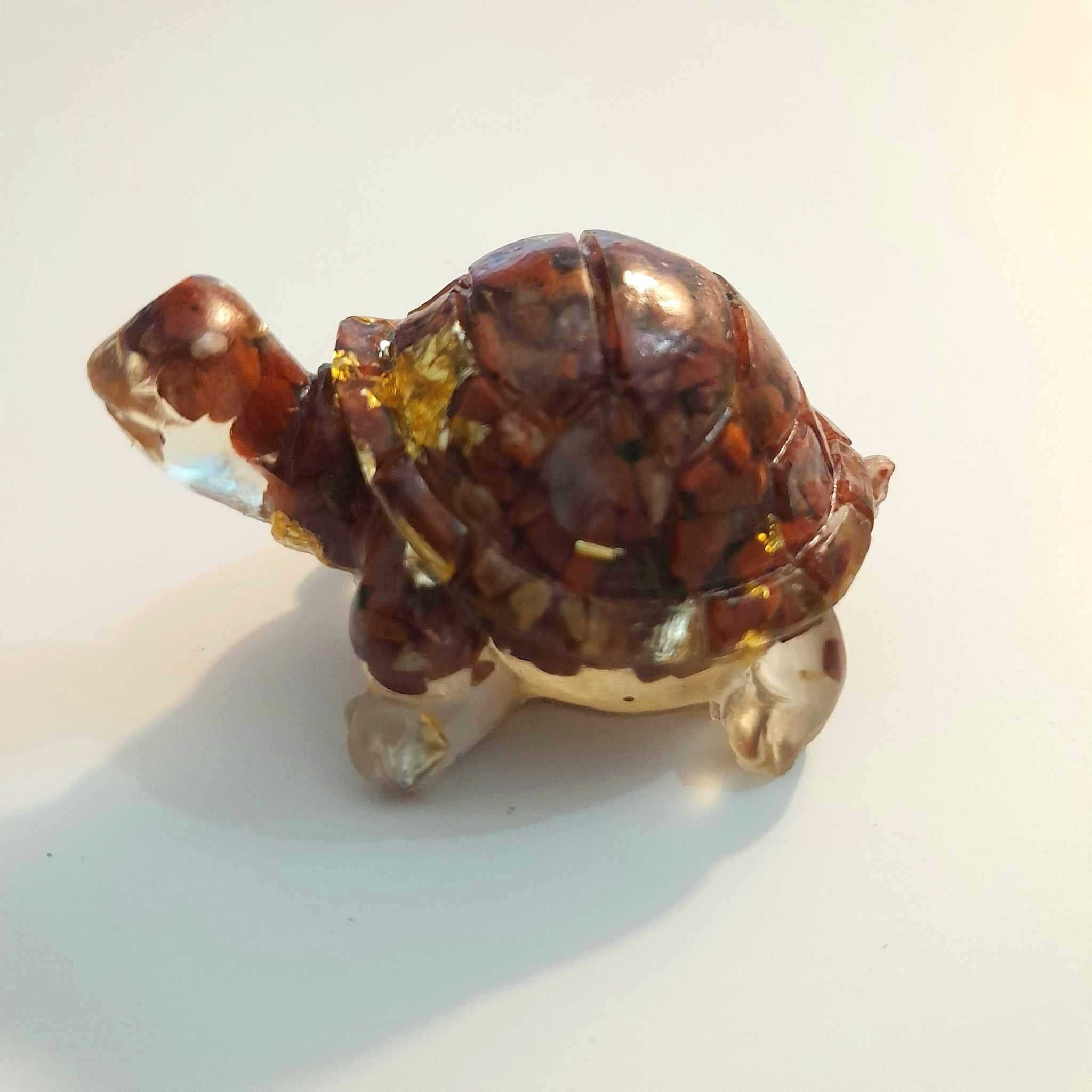 Tartarugas em pedra semipreciosas