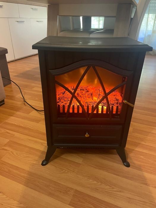 Lareira eletrica como nova