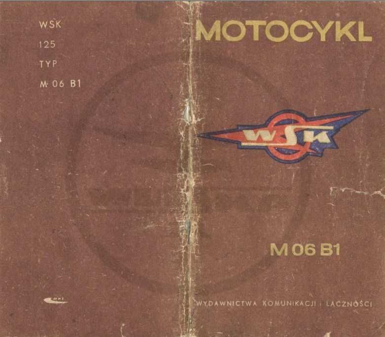 Instrukcja obsługi motocykla WSK M06B1