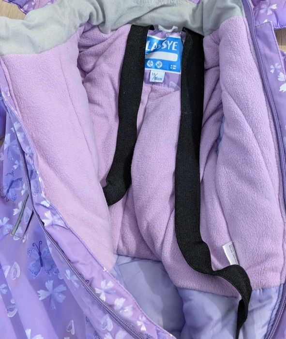 Зимовий комбінезон для дівчинки 86 р