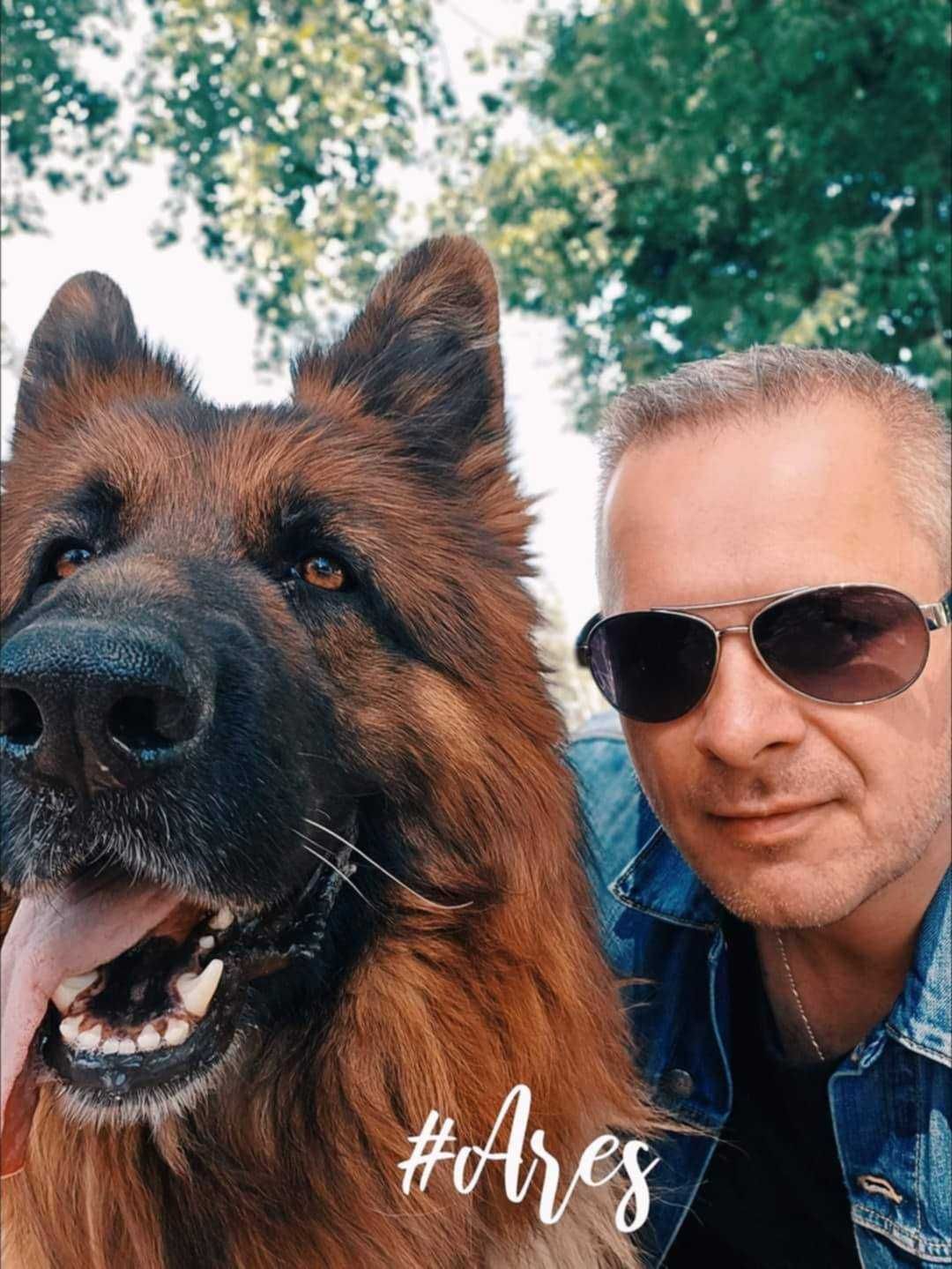 Ares jest dostojnym i mądrym 5 letnim psem