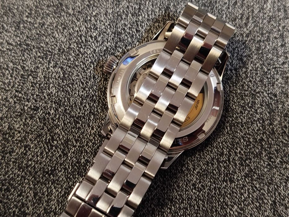 б.в. чит. опис. Seiko Presage SRPE15 механіка Made in Japan годинник