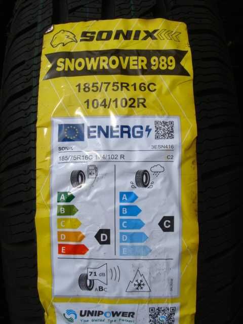 NOWE 185/75 R16C Sonix Snowrover 989