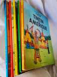TINTIN - 4 números em Português + 1 Casterman, em Francês