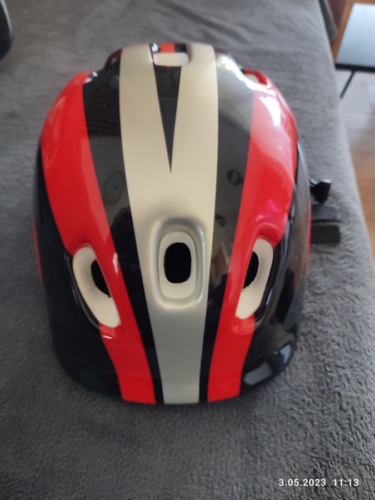 Kask rowerowy dziecięcy r. M 53-54cm