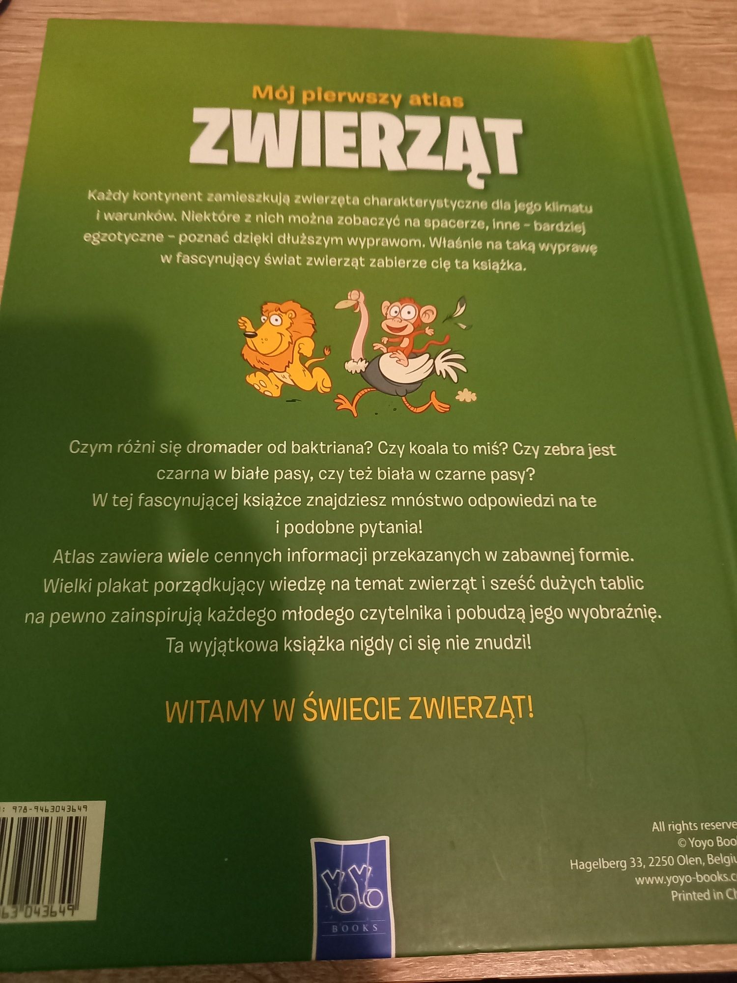 Mój pierwszy atlas zwierząt