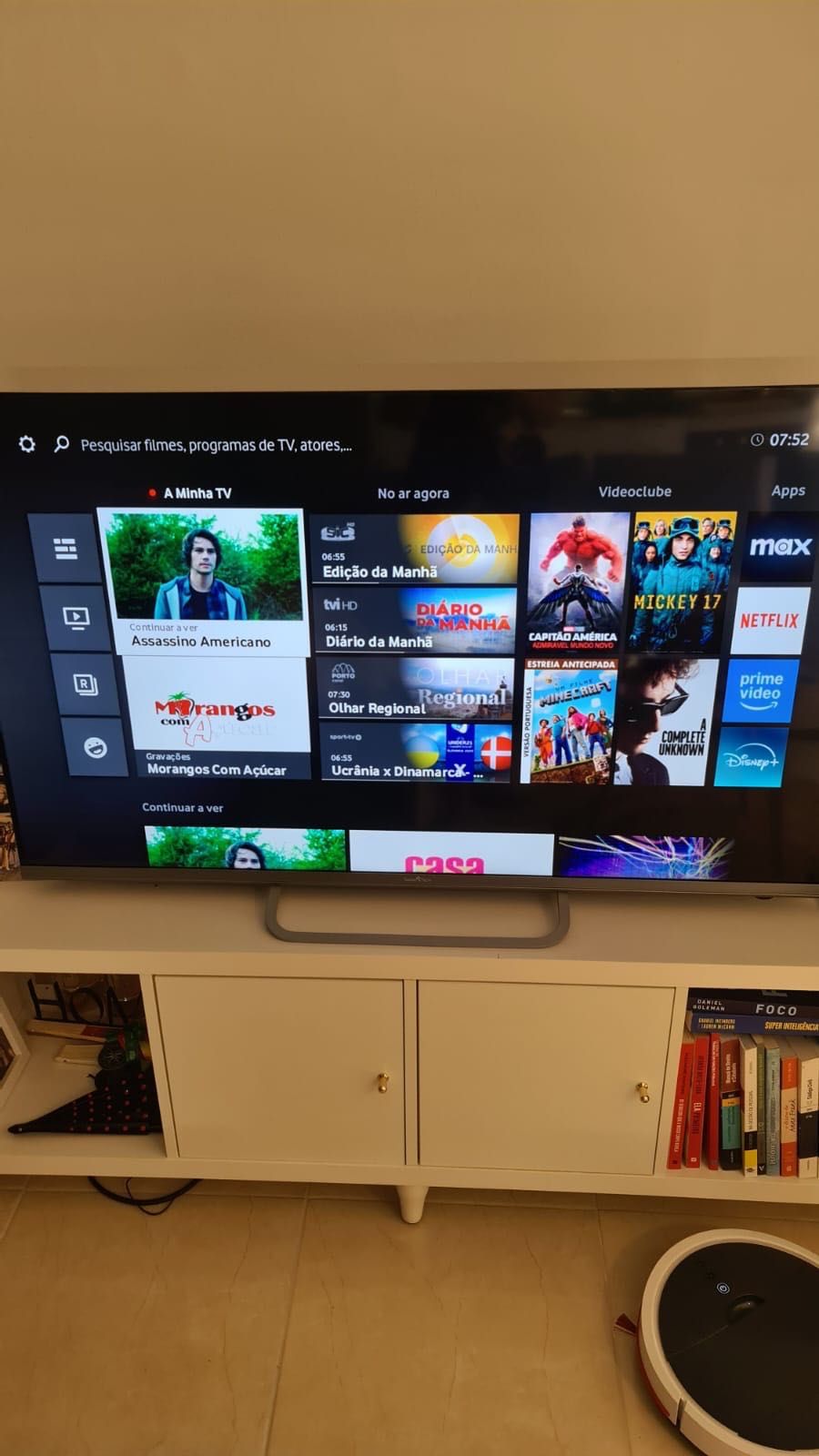 TV Smart Tech | 50 polegadas | 4k ultra HD