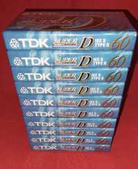 K7 TDK Super D60 Type II Chrome - Lote 10 
Type I
Type II
Type II
Type