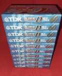 K7 TDK Super D60 Type II Chrome - Lote 10 
Type I
Type II
Type II
Type