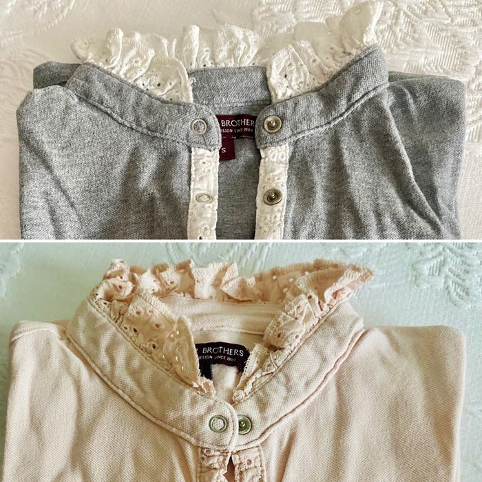 2 polos de algodao de srª marca sacoor S e M