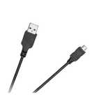 Kabel wtyk USB typ A - wtyk micro USB 1,8m CA-101