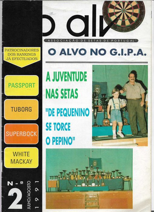 O Alvo - - - Revistas Antiga de Setas - - - - - Revista