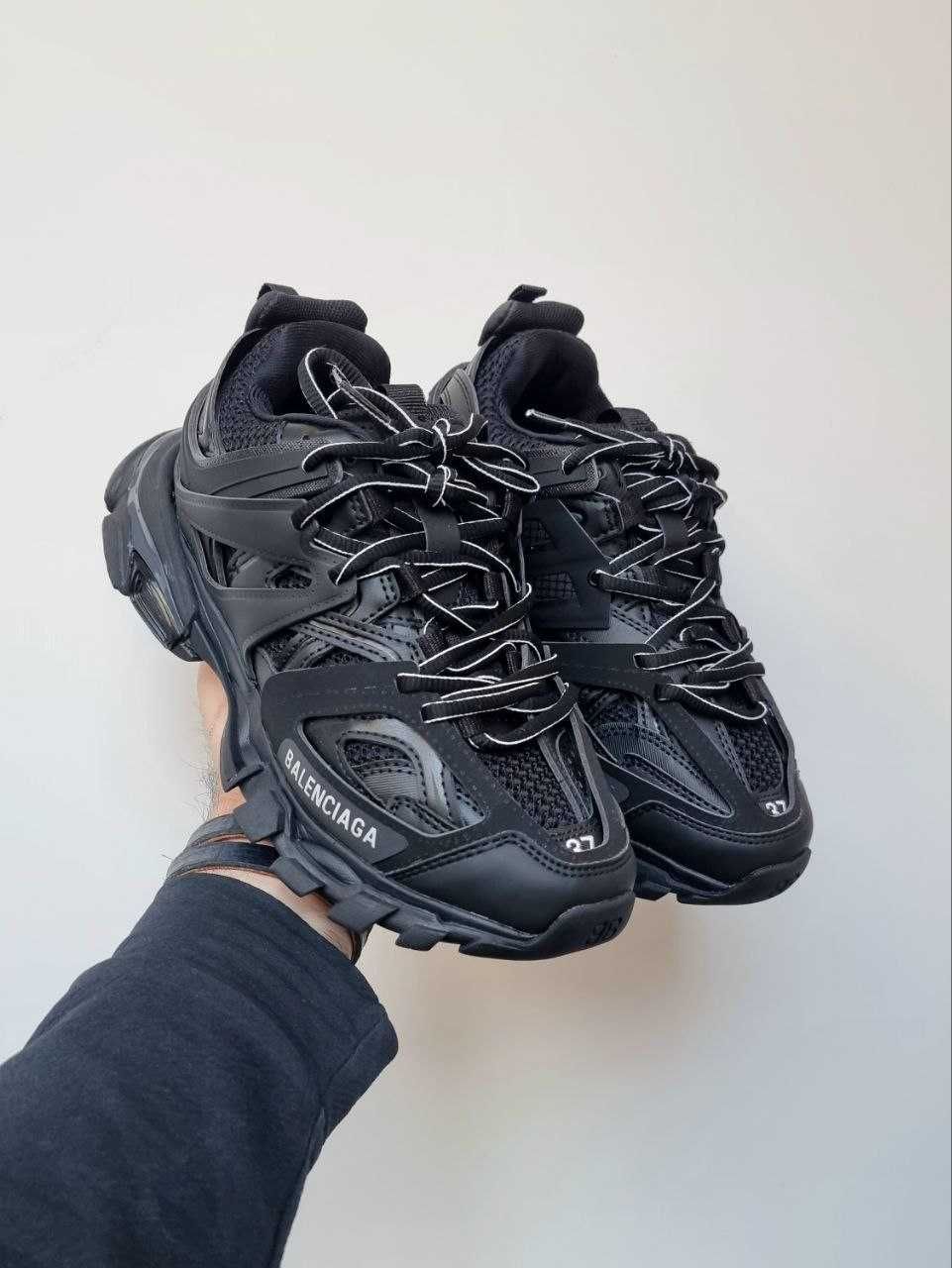 Чоловічі кросівки Balenciaga Track чорний 01267 СУПЕР ВЗУТТЯ