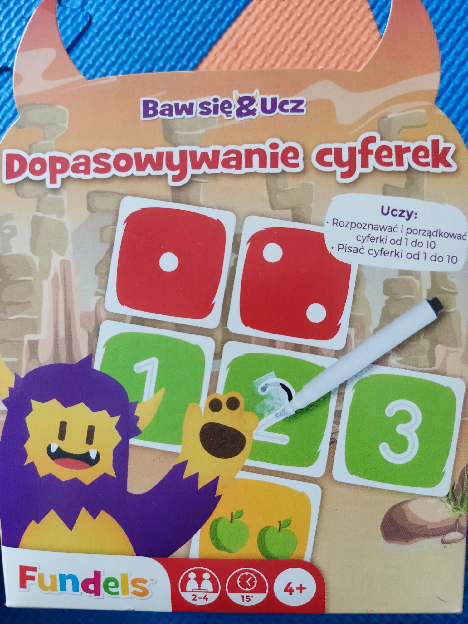 Baw się &ucz dopasowywanie cyferek