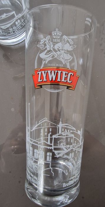 Szklanki do piwa Żywiec