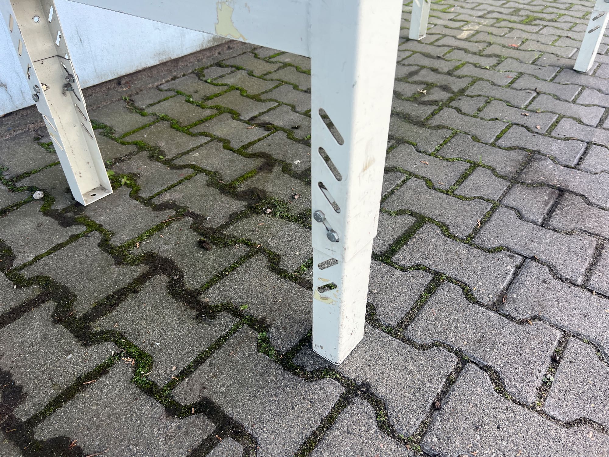 Stół roboczy warsztatowy 200x80x70-105 DREWNIANY BLAT Solidny
