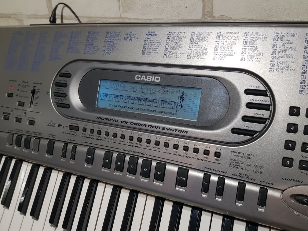Цифрове піаніно,синтезатор Yamaha P-115,Casio WK-1800, на 88/76 клавіш