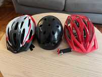 Conjunto de Capacetes para Família - Patins, Bike ou Trotinete