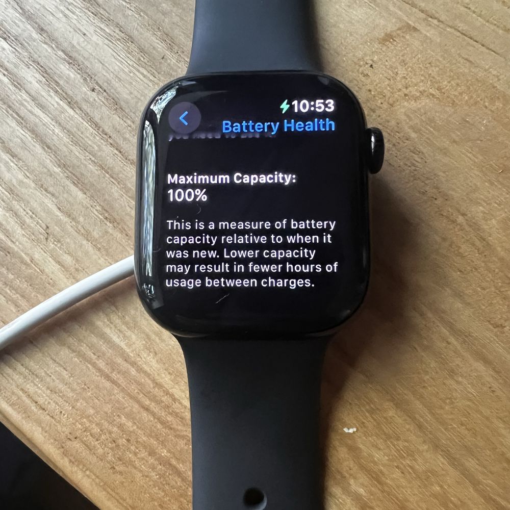 Смарт-годинник Apple Watch series 10 42mm АКБ 100%, GPS, 64GB