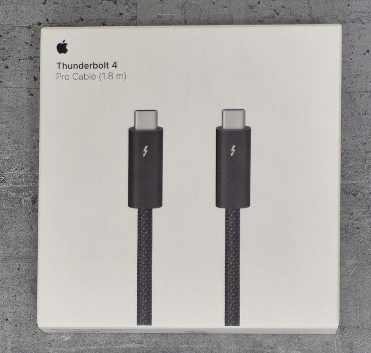 Kabel Przewód APPLE Thunderbolt 4 PRO 1,8 m USB-C ORYGINALNY