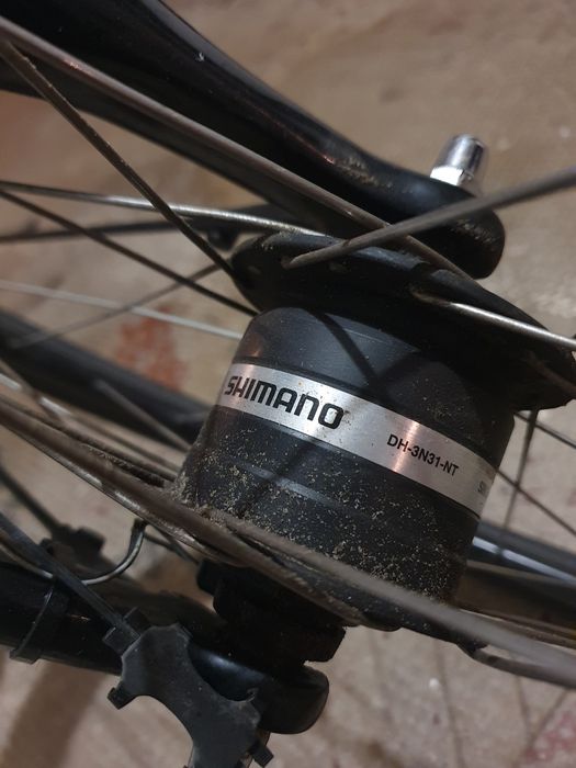 Rower męski trekkingowy miejski Raleigh Shimano