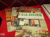 Revistas antigas Casa e Jardim de 1966 a 1970