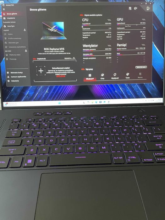 ASUS ROG Zephyrus M16 GU603ZM
