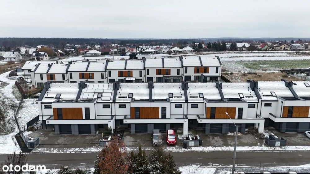 Mieszkanie w zabudowie szeregowej z ogródkiem