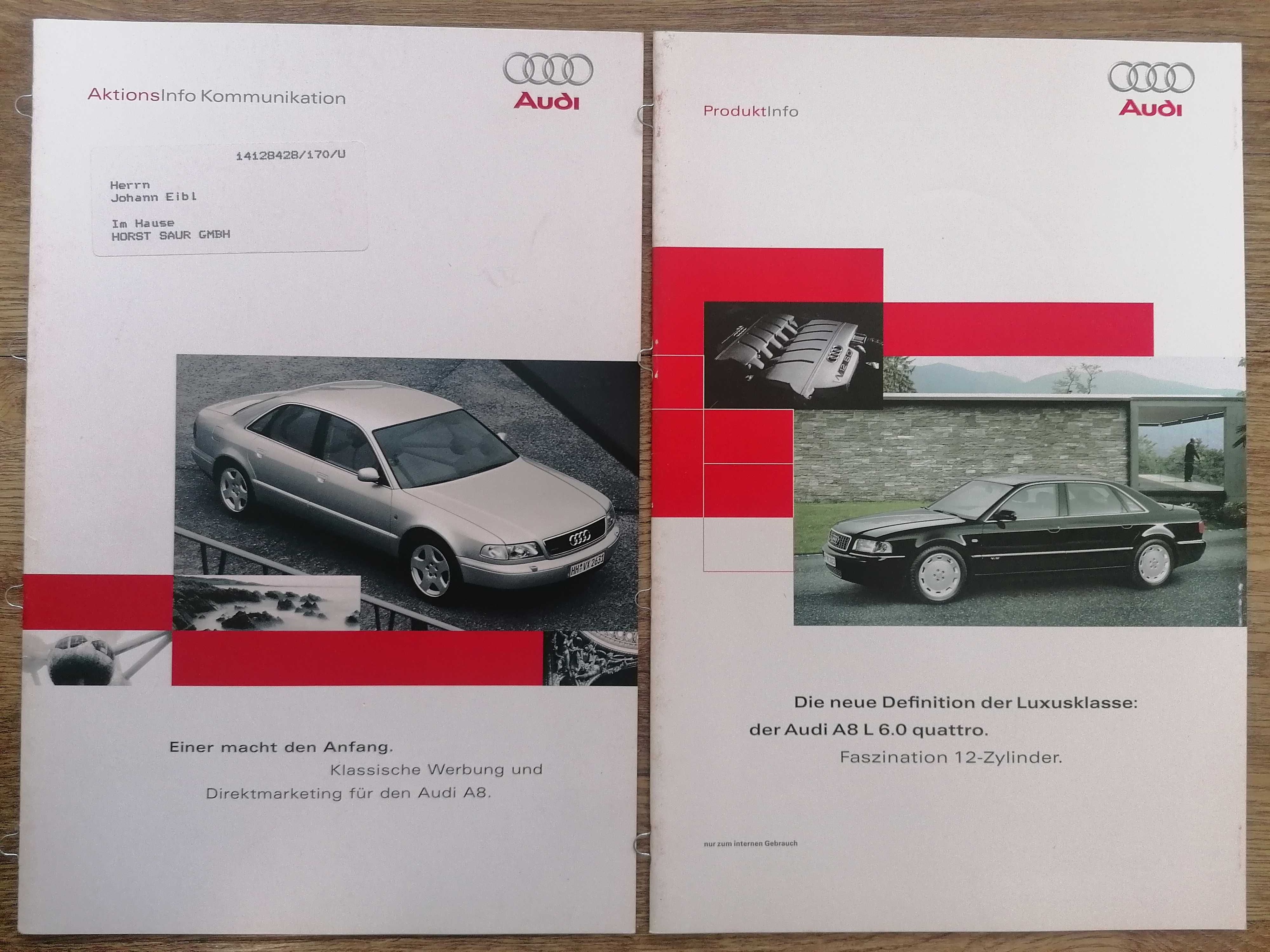Produkt info Audi A8 D2 L 6,0 Quattro 12-cylindrów
