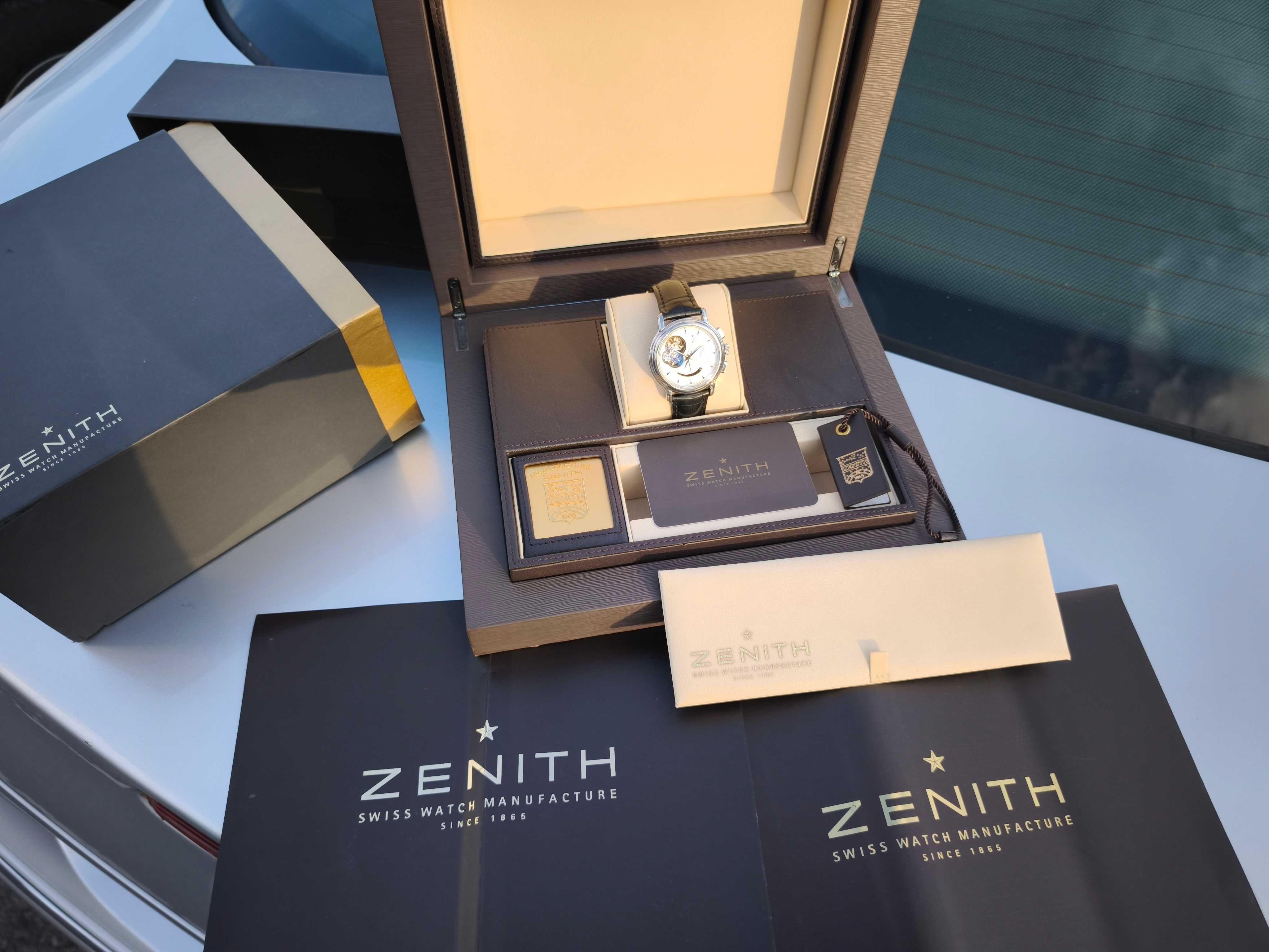 Zenith El Primero Chronomaster T Open Full Set + Service 2023 Swiss
