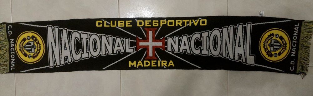 Cachecol do nacional.da Madeira