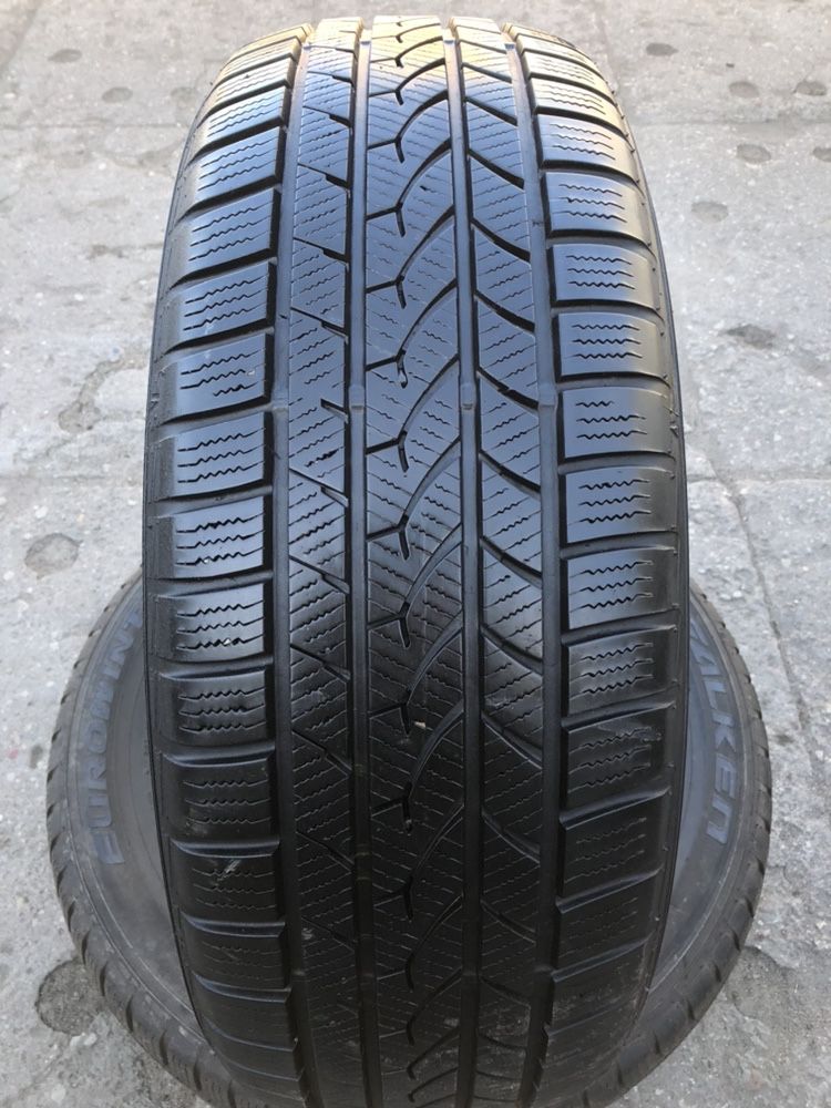 Opony używane Falken 235/60r18 107H Eurowinter HS439 -2szt Dot2911 7mm