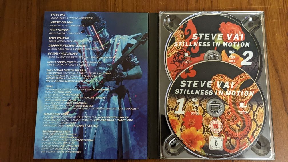 Steve Vai - Stillness in Motion em LA como novo