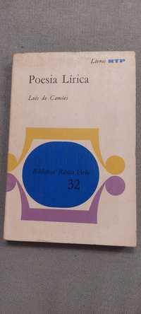 Livro Poesia Lírica de Luís Camões