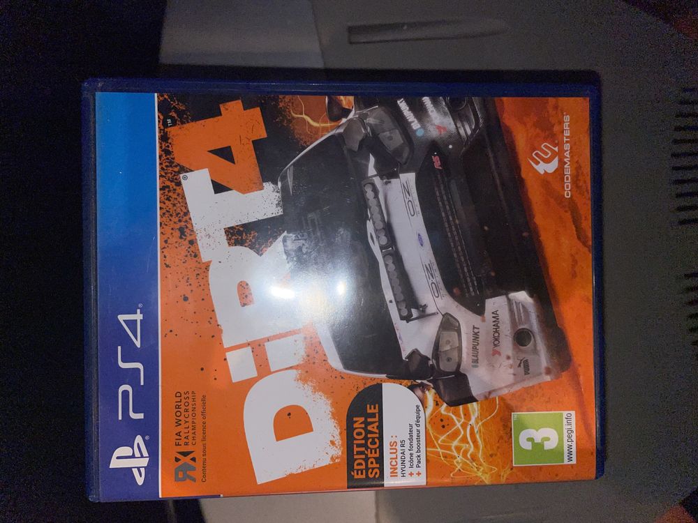 Jogos PS4 Dirt 4, Gran Turismo Sport, Tom Clancy, Battlefield Hardline