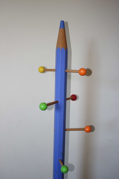 Cabide/Bengaleiro de criança em madeira