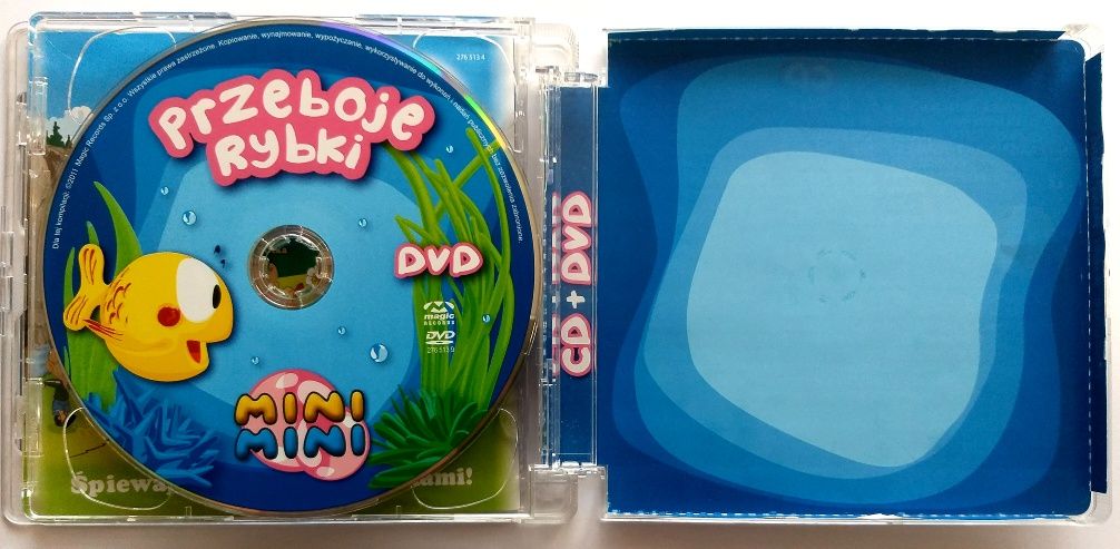 Przeboje Rybki Mini Mini CD+DVD 2011r,