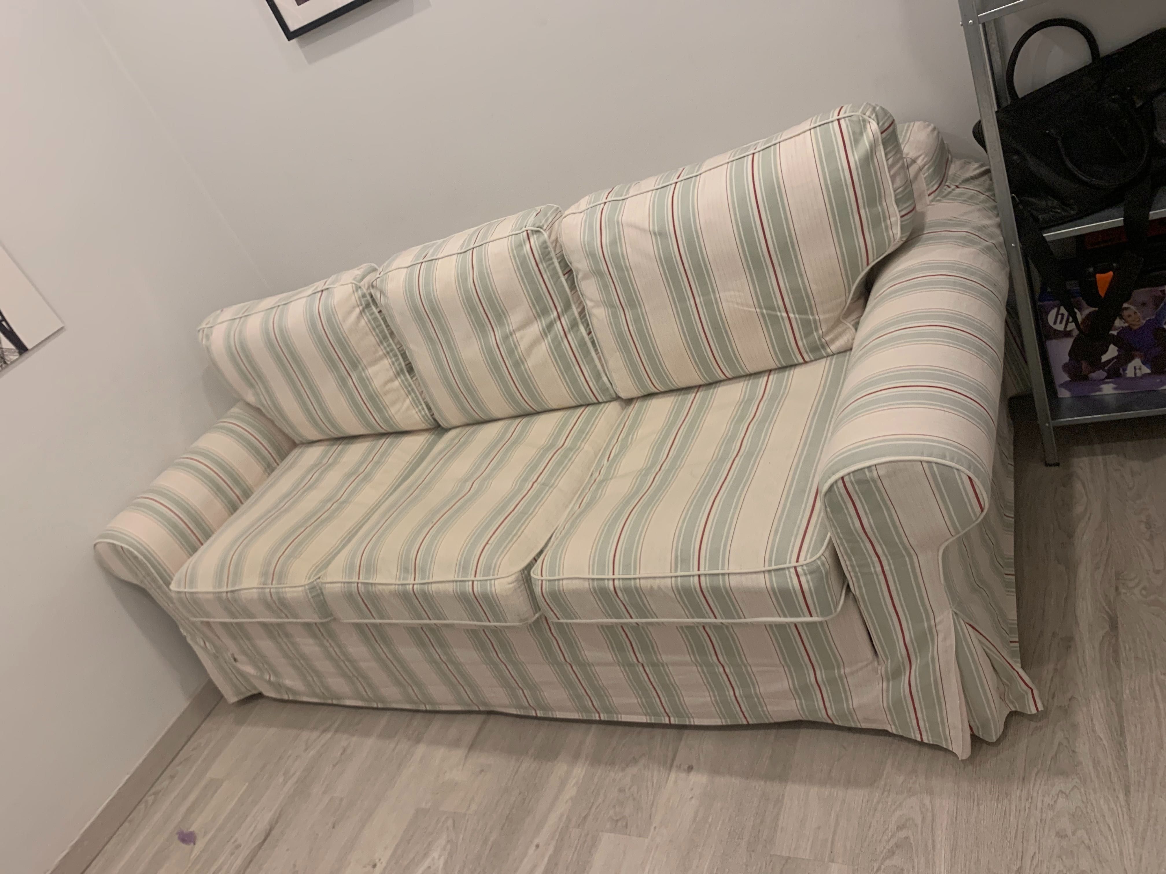 Sofa cama de 3 lugares Ikea EKTORP PIXBO