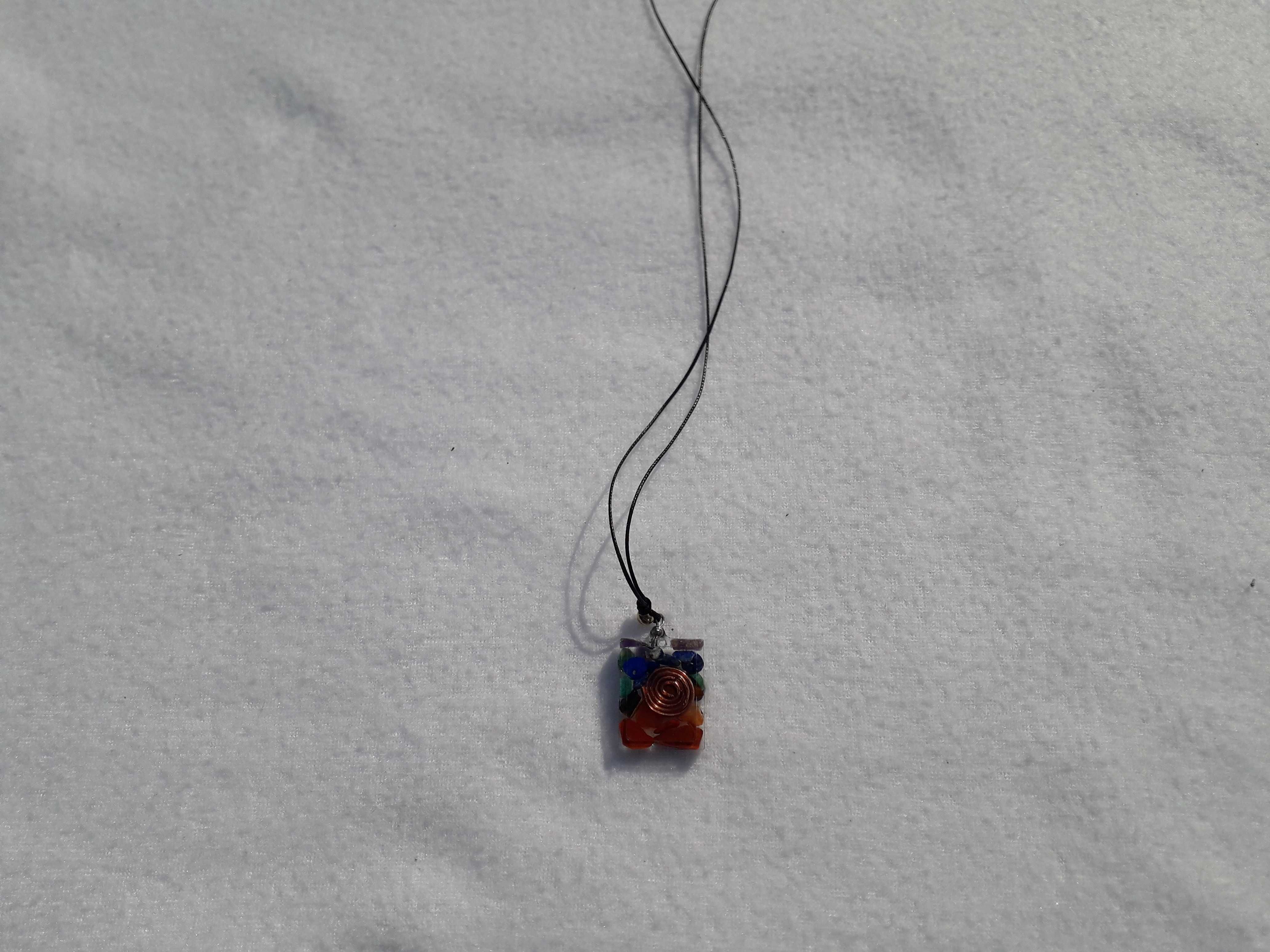Amulet Naszyjnik  Orgonit Odpromiennik