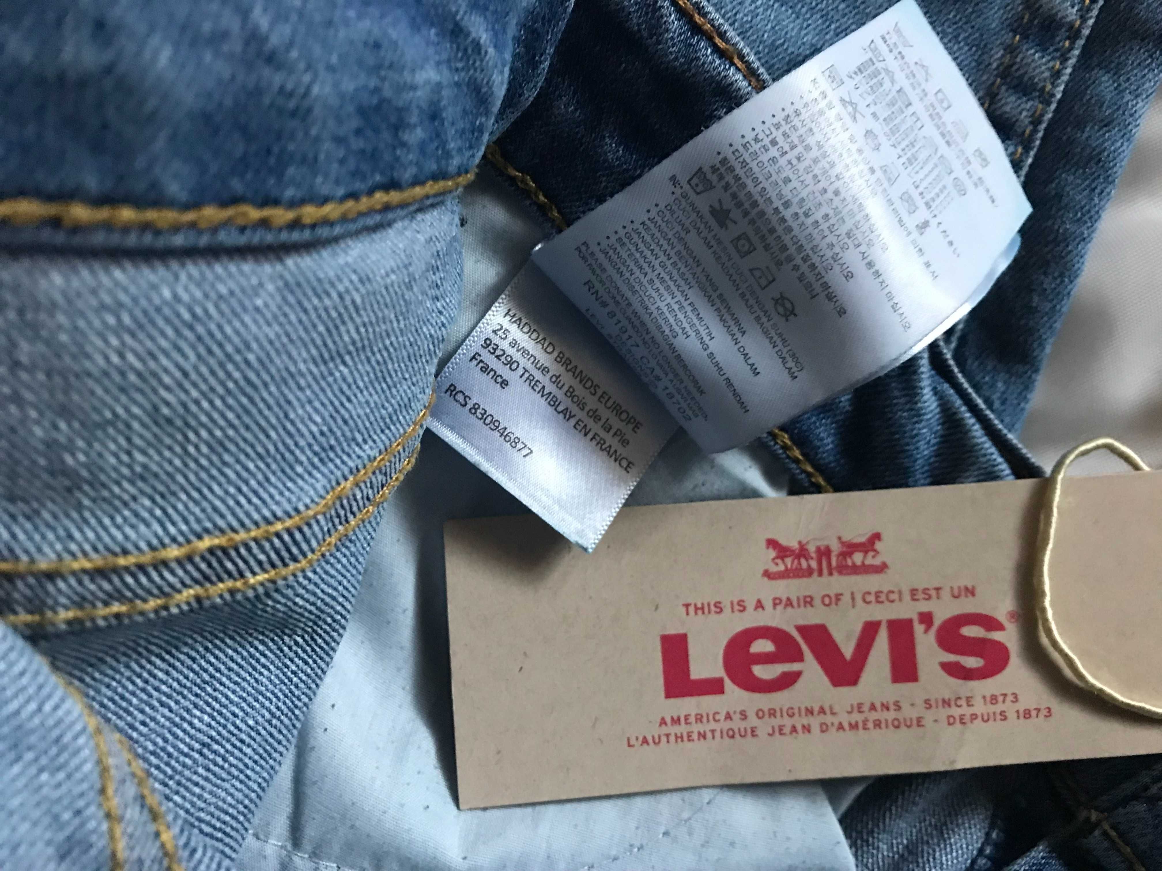 Джинсы Levis подросток 16 лет