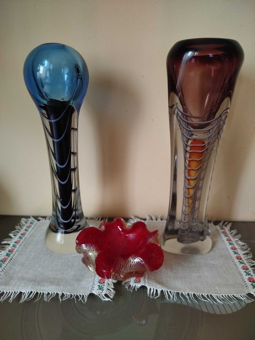 Adam Jablonski, niespotykany rarytas wazon sygn. 30cm, 2 kg, LUXUS