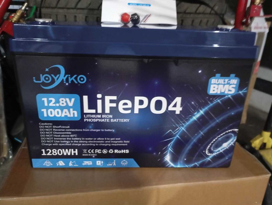 Комплект ДБЖ ИБП 1000VA+LiFePo4 12v 100ah чистый синус новое в наличии