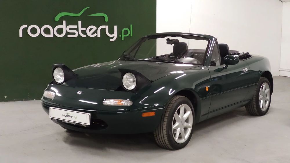 Mazda MX-5 NA 1.6 British Racing Green NISKI PRZEBIEG wjazd SCT mx5 miata