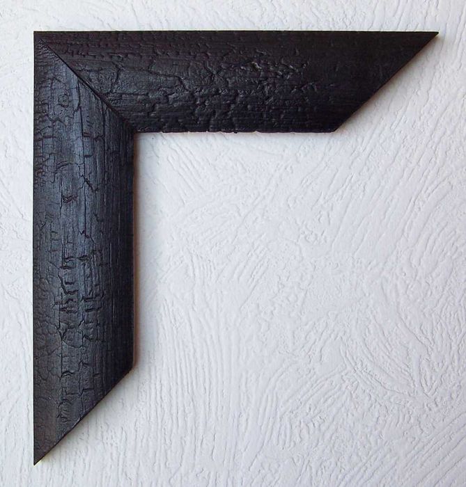 Opalona rama do obrazu lustra na zamówienie 50 x 50 cm