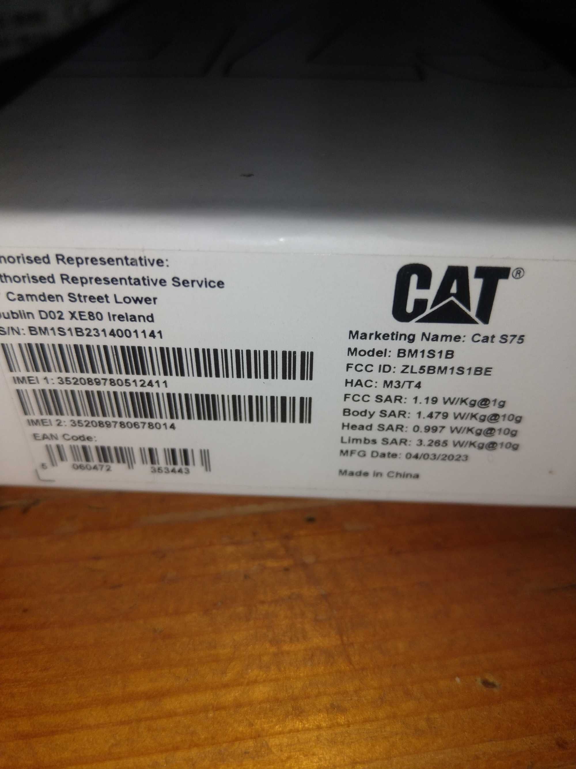 Telefon Cat S78 128G