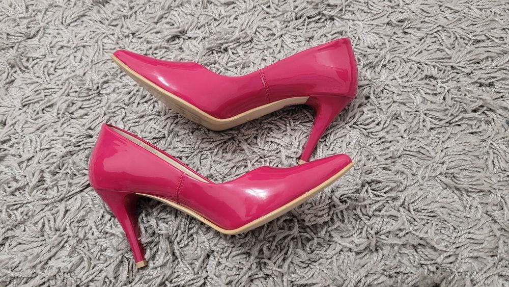 Buty szpilki Ivbut 744 fuksja rozmiar 38